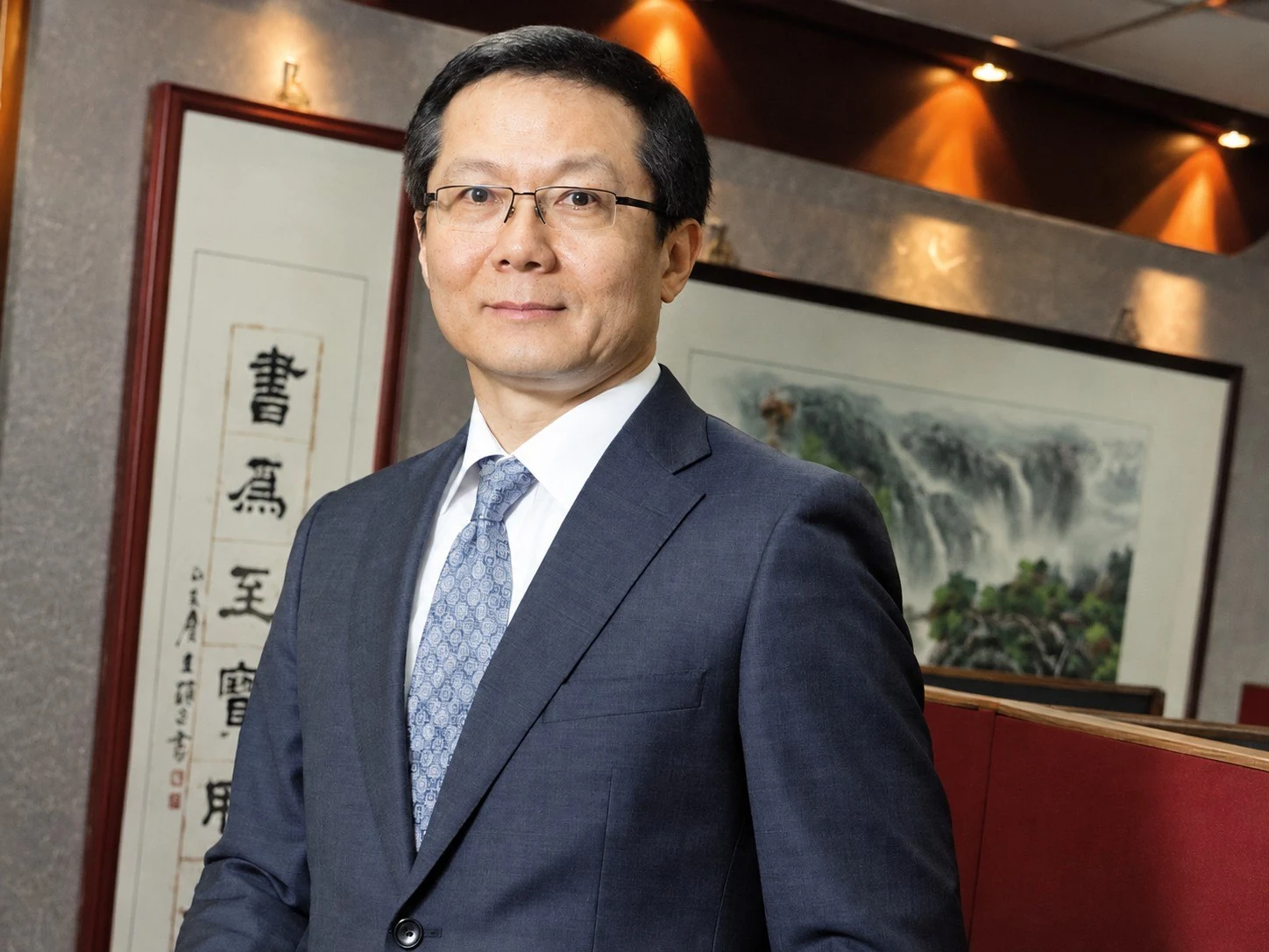 禮正投顧副董事長毛仁傑專業形象照片